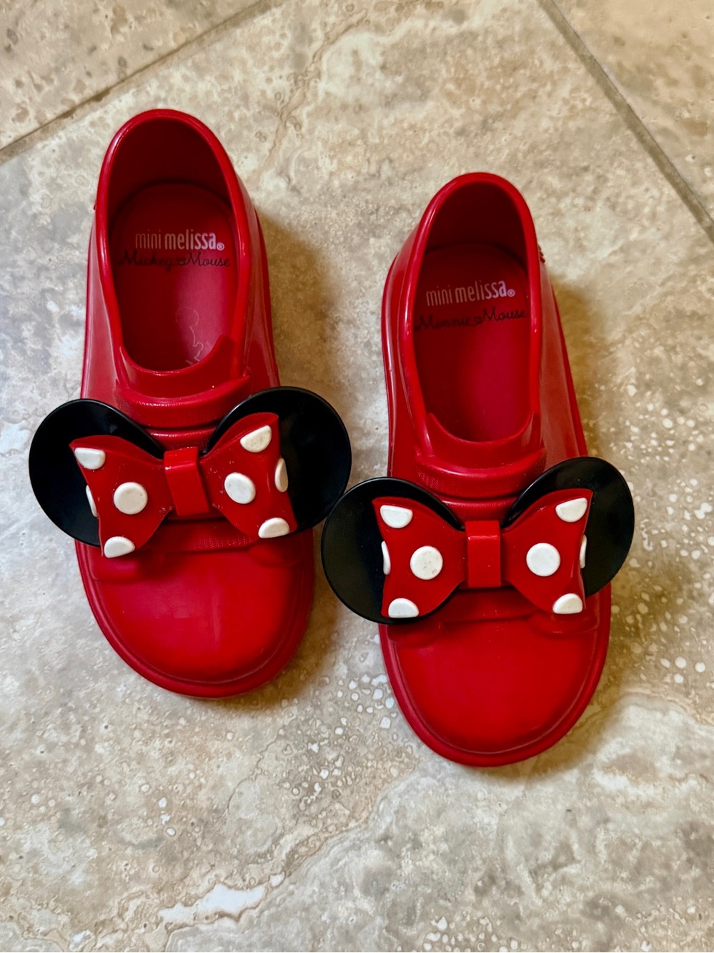 Mini Melissa Minnie Mouse Shoes - Sz 10